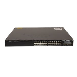 Cisco Catalyst WS-C3650-24TD-L 24-Port GigE + 2x10GE Uplink Network Switch